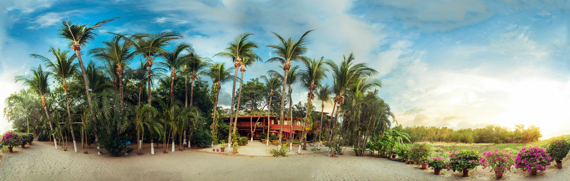 Hotel Laguna Del Cocodrilo Tamarindo Exterior foto